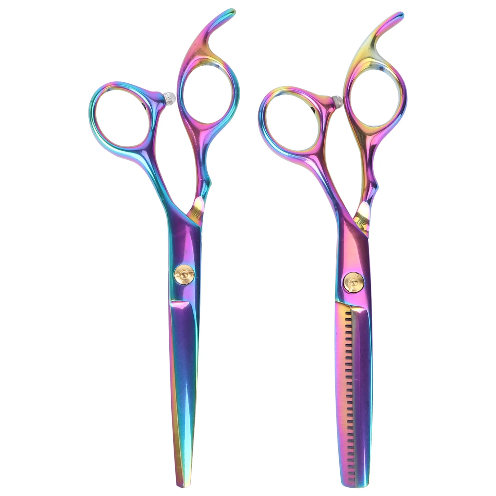 

2pcs Haircut Scissor Thinning Teeth Hair Scissors Barber Scissors Shears