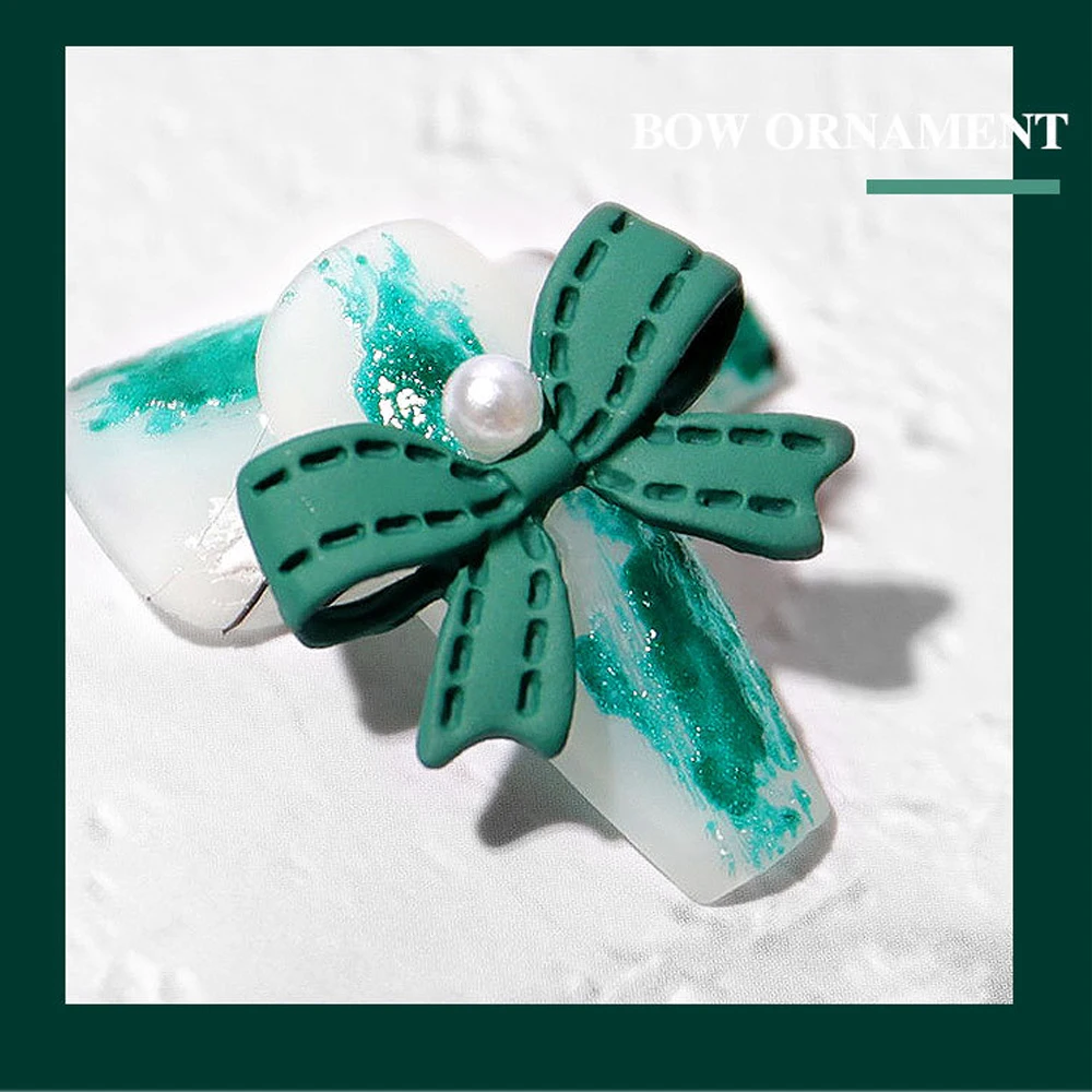 

10Pcs Nail Diamond Charms Bow Ornament Nail Art Decor Delicate Crystal Jewelry Accessories DIY Mixed Decors