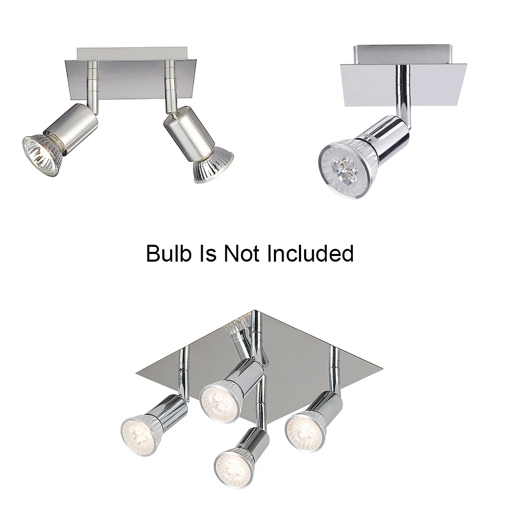 1/2/4 головное вращающееся потолочное локальное освещение лампы для спальни