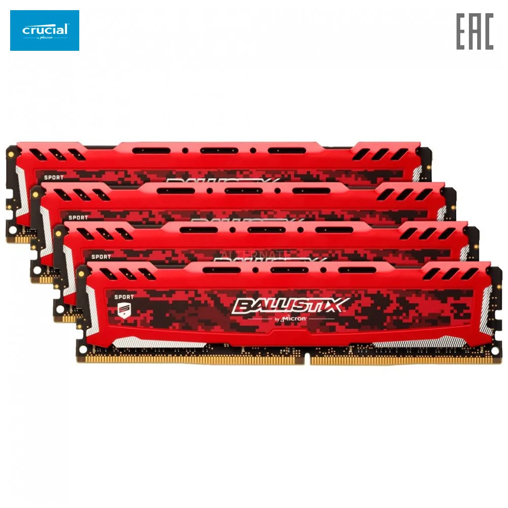 Модуль памяти CRUCIAL 64GB PC24000 DDR4 KIT4 BLS4K16G4D30AESE|Оперативная память| |