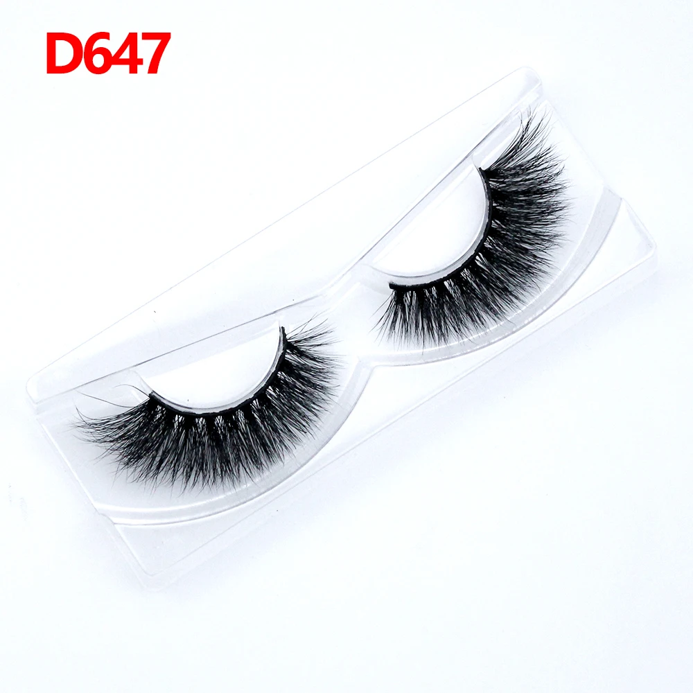 

Mink False Eyelashes 5/10/50 pcs Wholesale 3D Mink Lashes big Clear tray Label Makeup Dramatic Long Mink Lashes