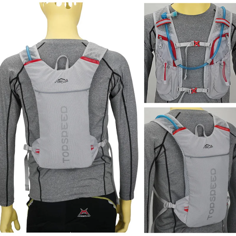 Уличные сумки для бега сумка воды рюкзак мужчин и женщин спортивный марафона на