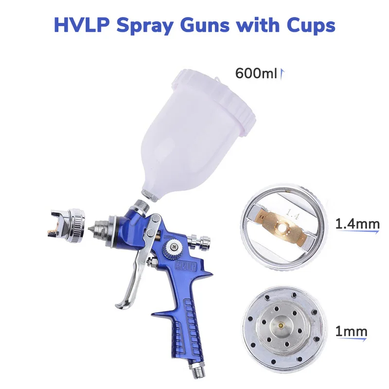 Voylet H881 Professional Hvlp 1.4mm Spray Paint Gravity Feed | Gun