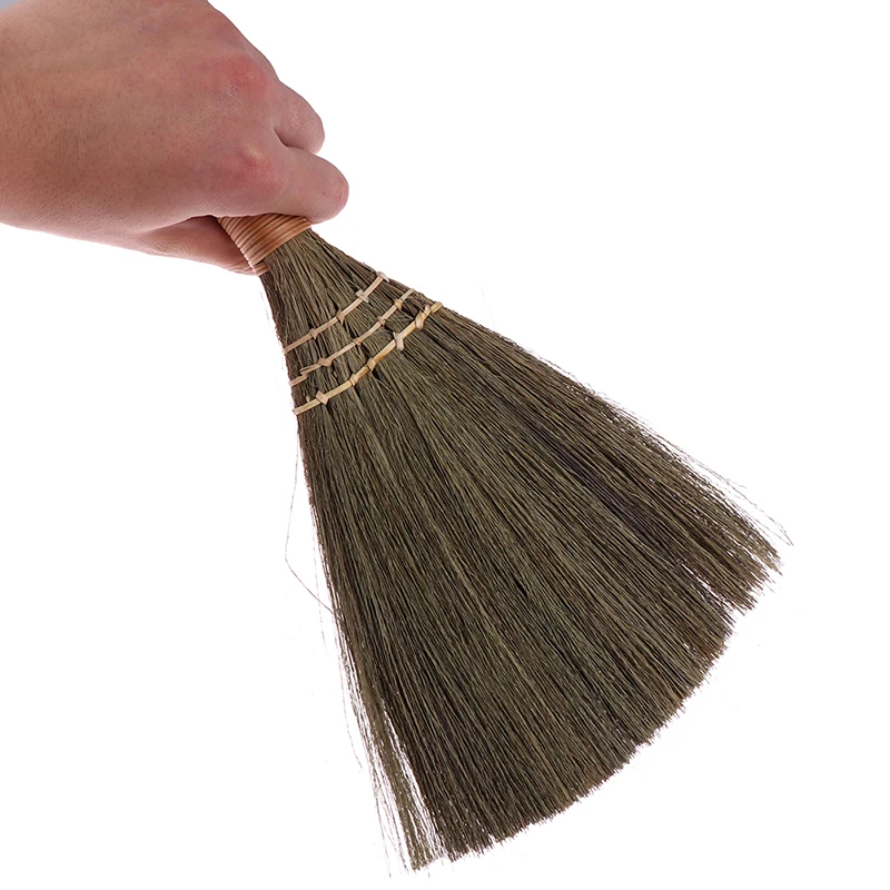 1PCS Straw Broom Wooden Soft Sweeping Desktop Sofa Dusting Home Cleaning Brush | Дом и сад