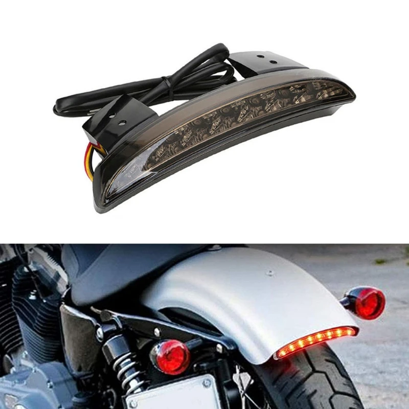 Задние края мотоцикла светодиодная задняя фара для Sportster 883 1200 запчасти освещения