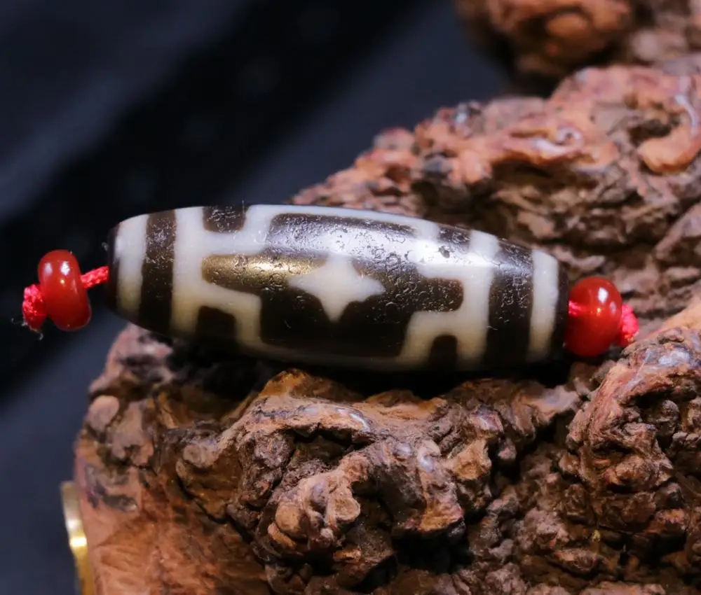 Treasure Magic LKbrother сила Тибетский старый жирный Агат патина 2 сверкающие звезды бусины