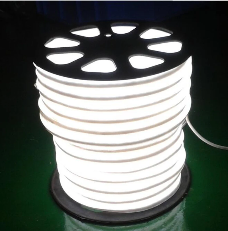 Fanlive 50 м 8 мм * 16 широкая фотография 120 светодисветодиодный S/m 2835 SMD Rgb Светодиодная