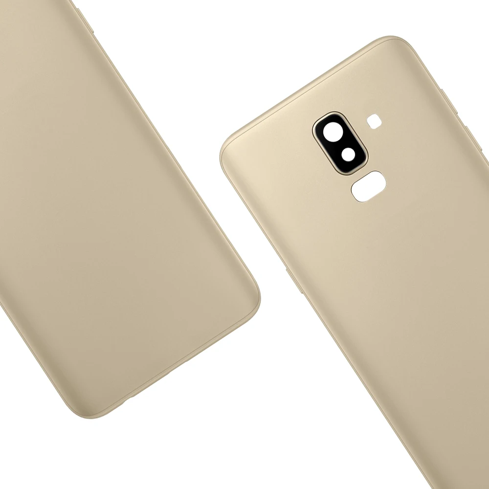 J8 полный корпус чехол для samsung Galaxy J8 J810 J810F SM-J810F задняя крышка батарейного отсека Дверь заднее стекло Корпус