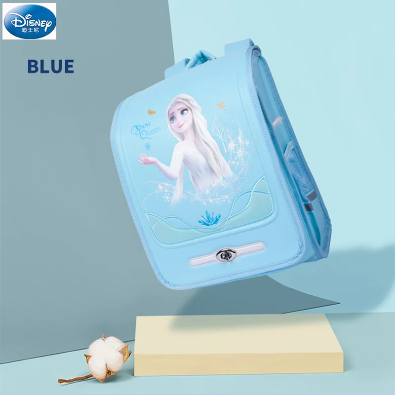 

2021 Disney New Frozen II School Bags For Girls Elsa Primary Student Orthopedic Shoulder Backpack Large Capacity Birthday Gifts