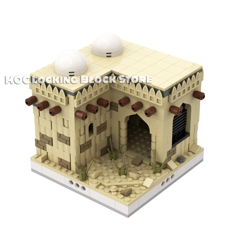 

Desert Village Star Space Series Wars Diy Building Blocks Bricks 544pcs Collection Movie SW Creator Building Model Toys Children