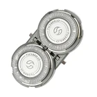 Универсальные лезвия для бритвы Philips PQ182 PQ183 PQ206190, сменные головки из нержавеющей стали с ABS креплением, набор для бритья