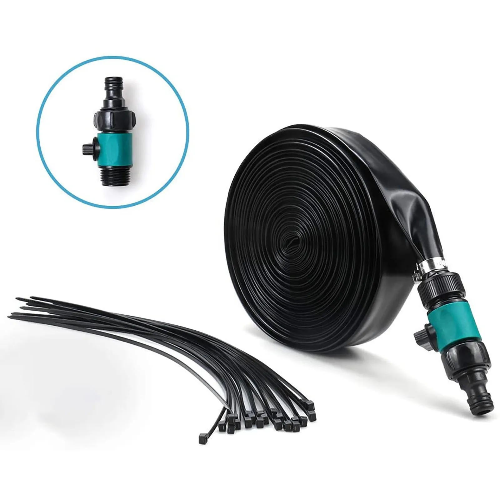 

New thickened trampoline sprinkler (10M / 32.8FT) Trampoline Sprinkler For Kids, Upgrade Thick Water Leak Proof Sprinkler Hose