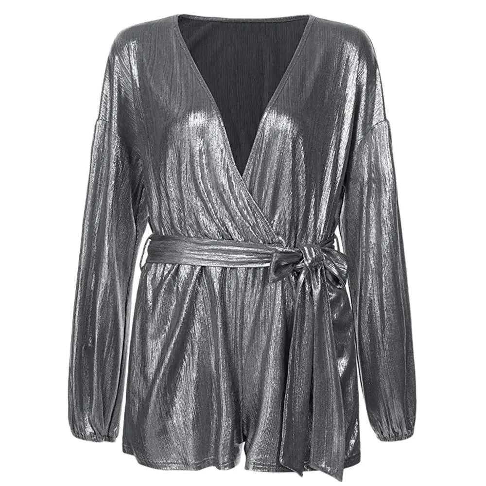 Женские спортивные костюмы для вечеринок модные однотонные комбинезоны с