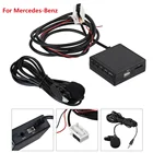 Автомобильный радиоприемник, Автомобильный Bluetooth 5,0 аудио AUX кабель-адаптер, микрофон для Mercedes-Benz W169 W245 W203 W209 W164 R230 APS NTG CD20 3050