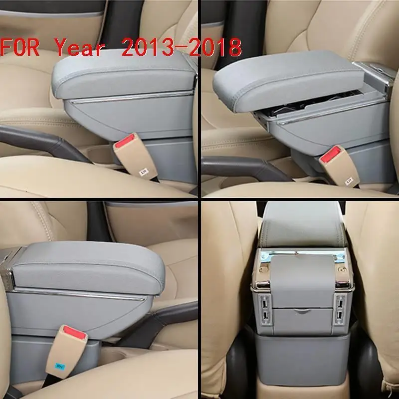 Automovil аксессуар модификация модифицированные накладки для салона автомобиля подлокотник для автомобиля-Стайлинг подлокотники 13 14 15 16 17 18 для Skoda Rapid