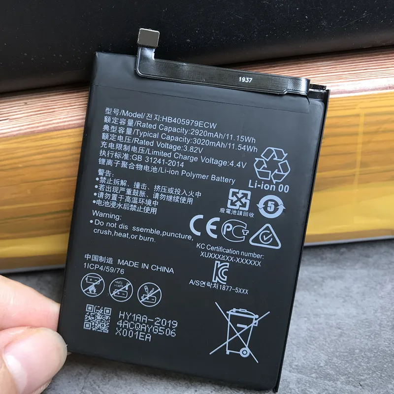 New 100% Original HB405979ECW Battery For Huawei Honor 6A Pro DLI-L42 Replacement Mobile Phone Batteries | Мобильные телефоны и