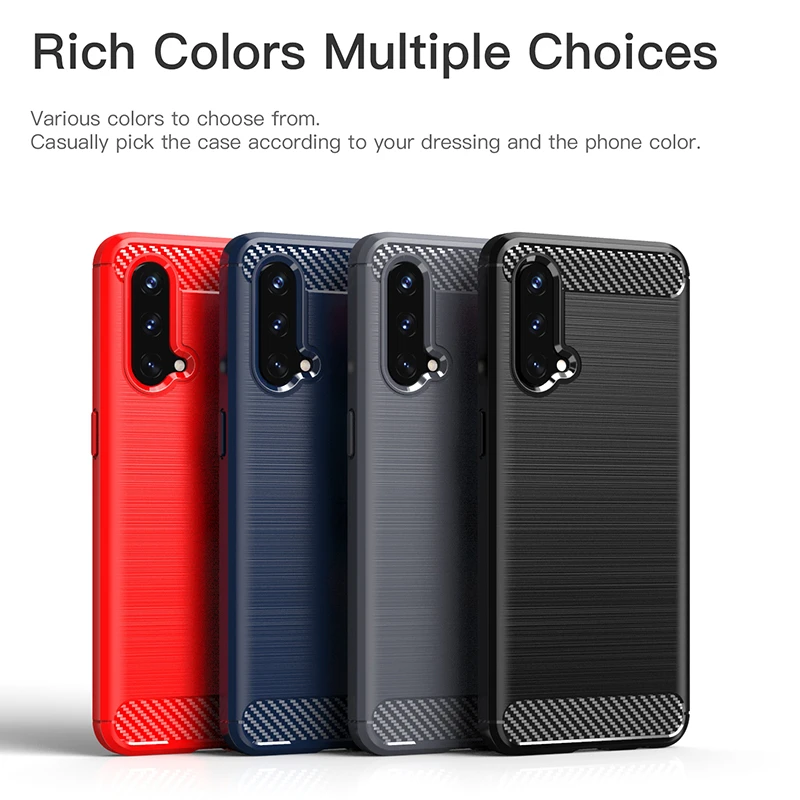 for oneplus nord ce 5g case shockproof bumper carbon fiber soft silicone tpu slim phone back cover for oneplus nord ce 5g case free global shipping