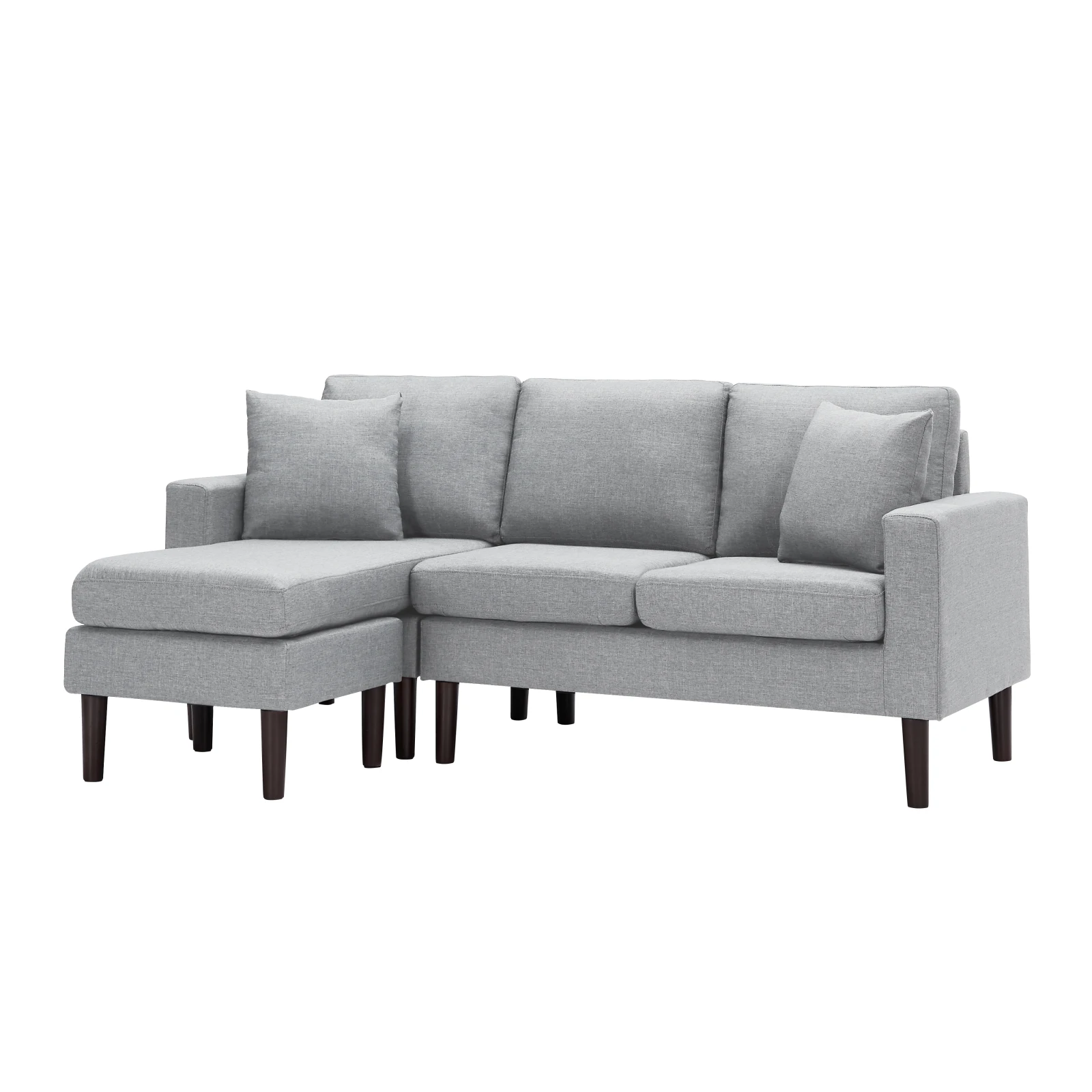 

3 Seats Home Furnitures Living Room Furniture Living Room Sofa Set Fabric Sofa Sectional Sofa Corner Sofa Bed With Footstool