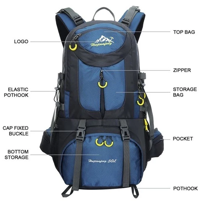 Вместительный дорожный рюкзак унисекс водонепроницаемые уличные женские и