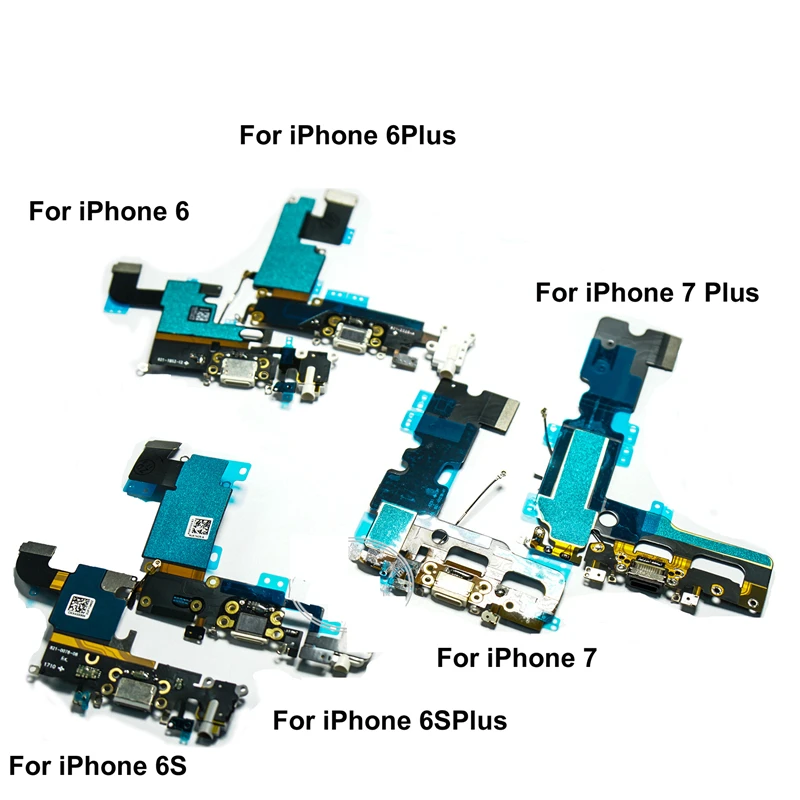 USB док-станция разъем зарядный порт гибкий кабель для iPhone 4 5 5S 5C 7 Plus зарядное