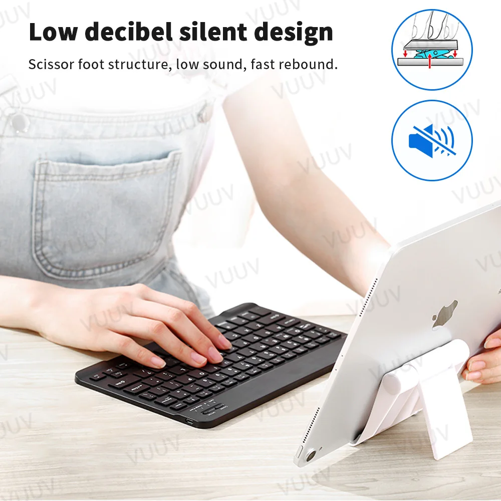 Беспроводная мини-клавиатура с поддержкой Bluetooth и испанской раскладкой |