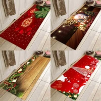 christmas mat christmas holiday mat christmas party mat home flannel anti slip absorbent soft mat