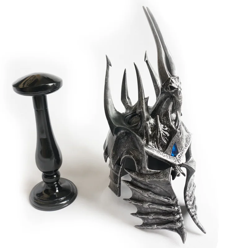 Шлем World of Warcraft Arthas Menethil 4 кг Бесплатная подставка|Статуэтки и миниатюры| |