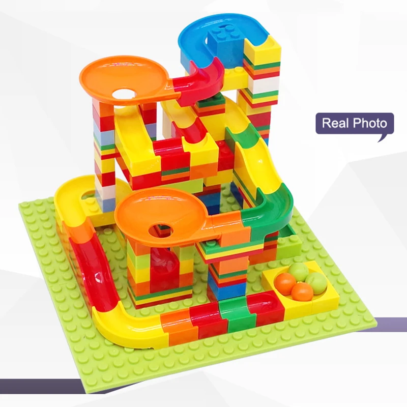 140 шт. Детский конструктор гоночная трасса | Игрушки и хобби