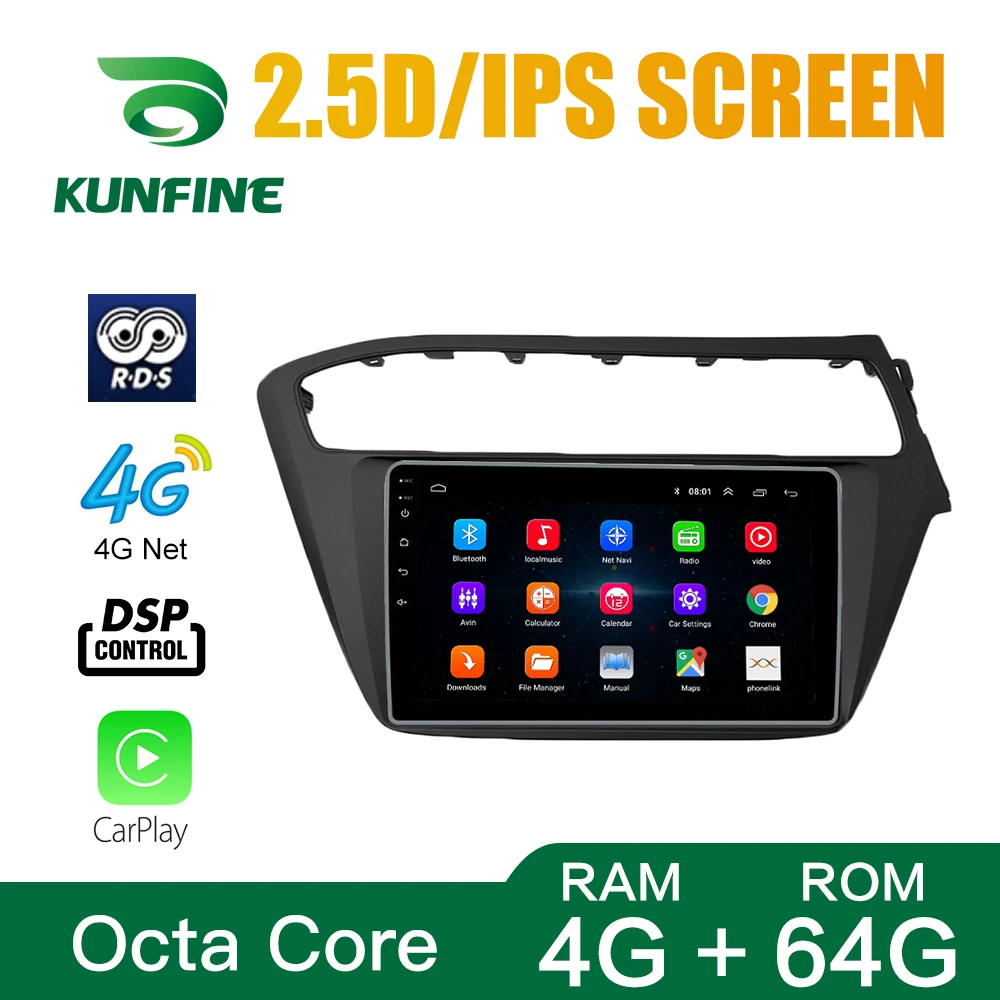 Восьмиядерный автомобильный DVD плеер с GPS навигацией Android 10 0 автомобильная стерео