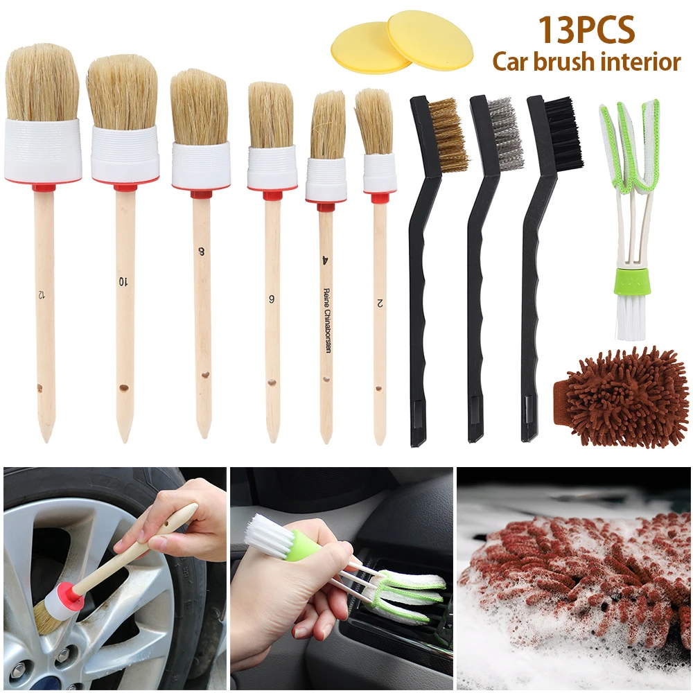 

Щетки для чистки автомобиля, аксессуары для салона автомобиля, щетки для очистки клавиатуры и жалюзи, щетка для очистки от пыли, инструменты...