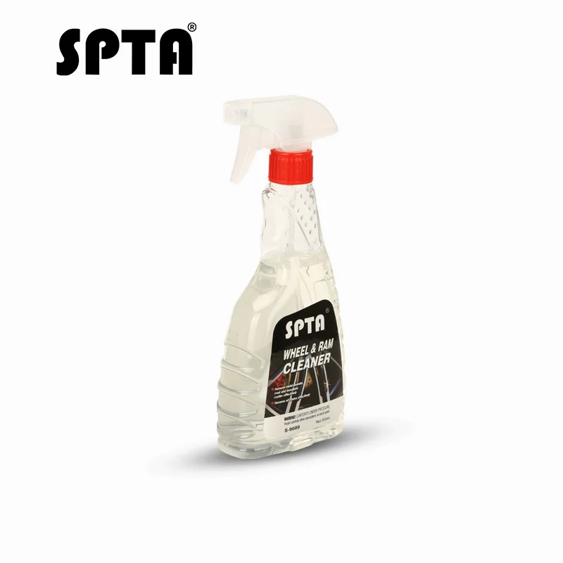 SPTA 28 шт. автомобильный набор для ухода за краской 500 мл спрей жидкий очиститель автомобиля водонепроницаемый Быстрый воск карнаубский воск 16,9 унций с кистью полотенце - Цвет: Wheel Cleaner