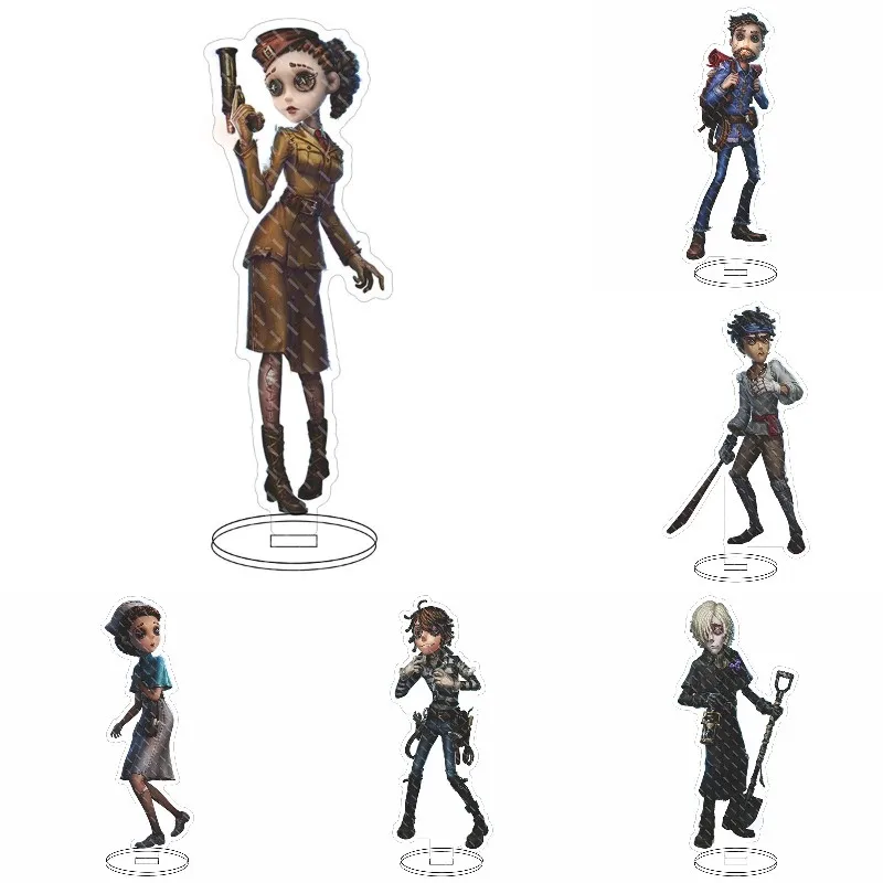 

2021 Popular Anime Game Identity V Stand Card Acrylic Figure Model Fashion Desk Decorated Fans Collection Props Gift For Friend