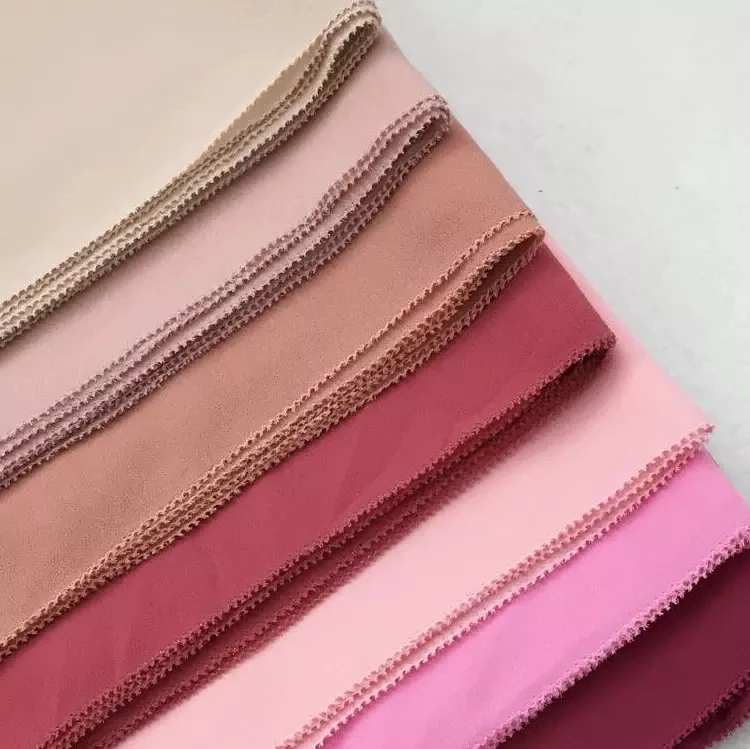 Хиджаб для мусульманской женщины 10 шт./лот однотонные мягкие тяжелые простые