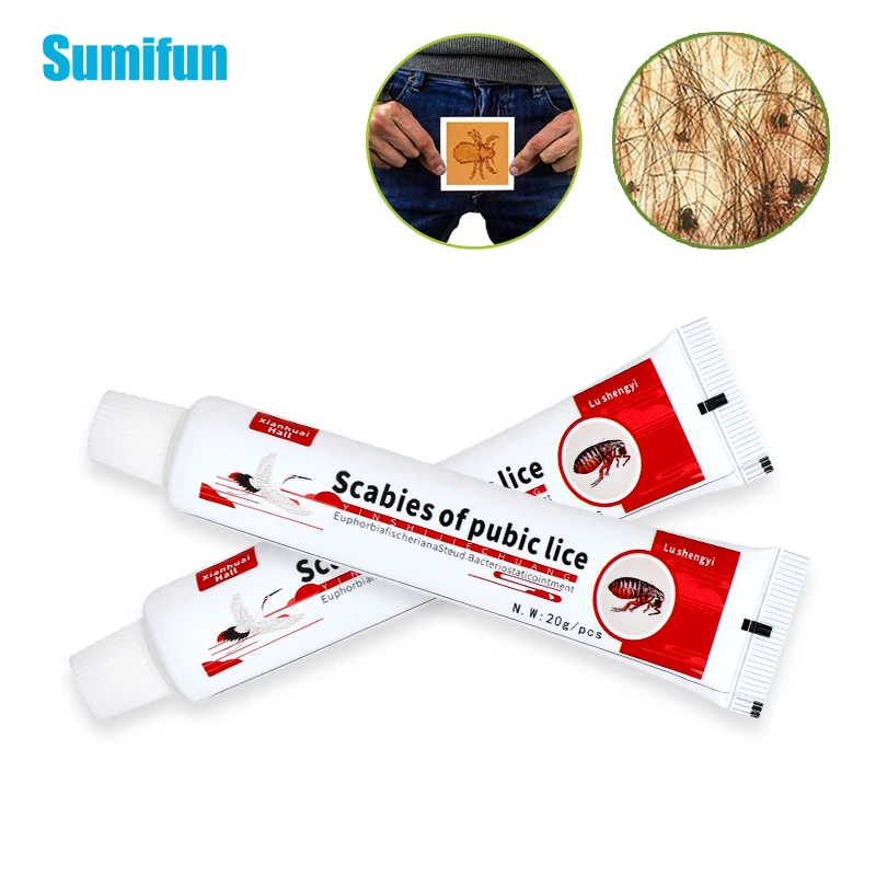 

1Pcs Louse Cootie Bite Medical Cream Anti-itch Ointment Dermatitis Pruritus Eczema Psoriasis 100% Chinese Herbal Medical Plaster