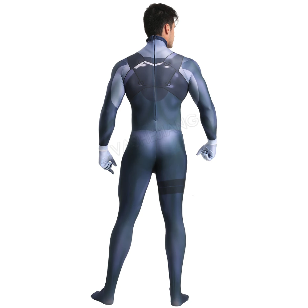 Японское аниме Darling In The Franxx Zero Two HIRO костюмы для косплея Fullybody 3D печать Zentai комбинезон для детей для женщин и мужчин