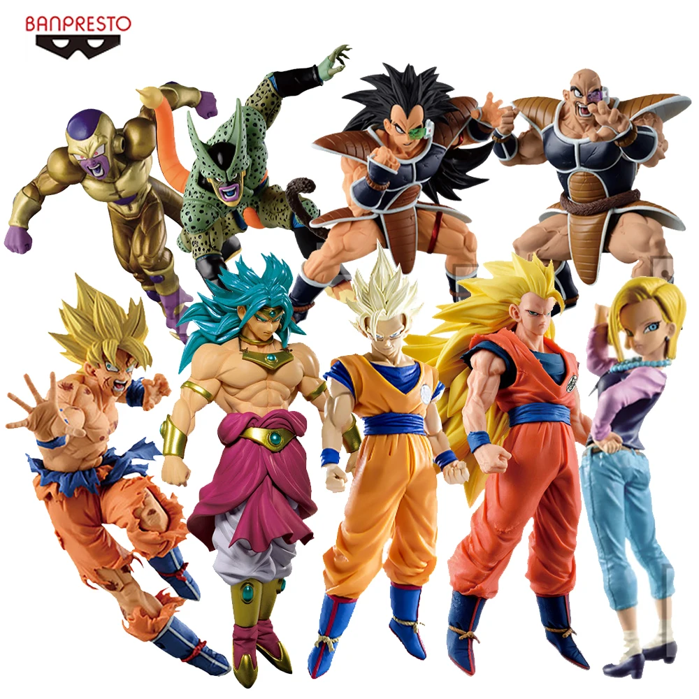 

Banpresto Dragon Ball Z SC Tenkaichi Grapes Raditz Nappa Burdock Vegeta IV Cell Son Goku Son Gohan Broli Frieza Mark Anime Toys