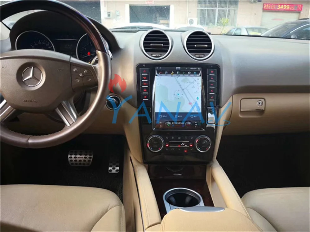 Автомобильный GPS навигатор для Mercedes Benz ML W164 W300 ML350/450/500 GL X164 G320/350/450/500 2008 2012