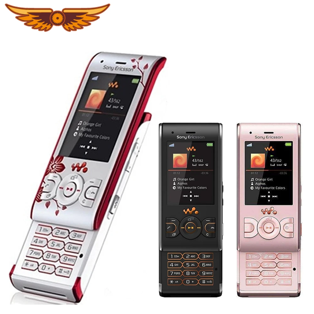 Оригинальный разблокированный Sony Ericsson W595 FM-радио Bluetooth 3 15 Мп камера многоцветный