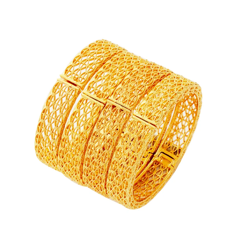 4 шт./лот эфиопские ювелирные изделия Дубайский браслет для женщин африканских