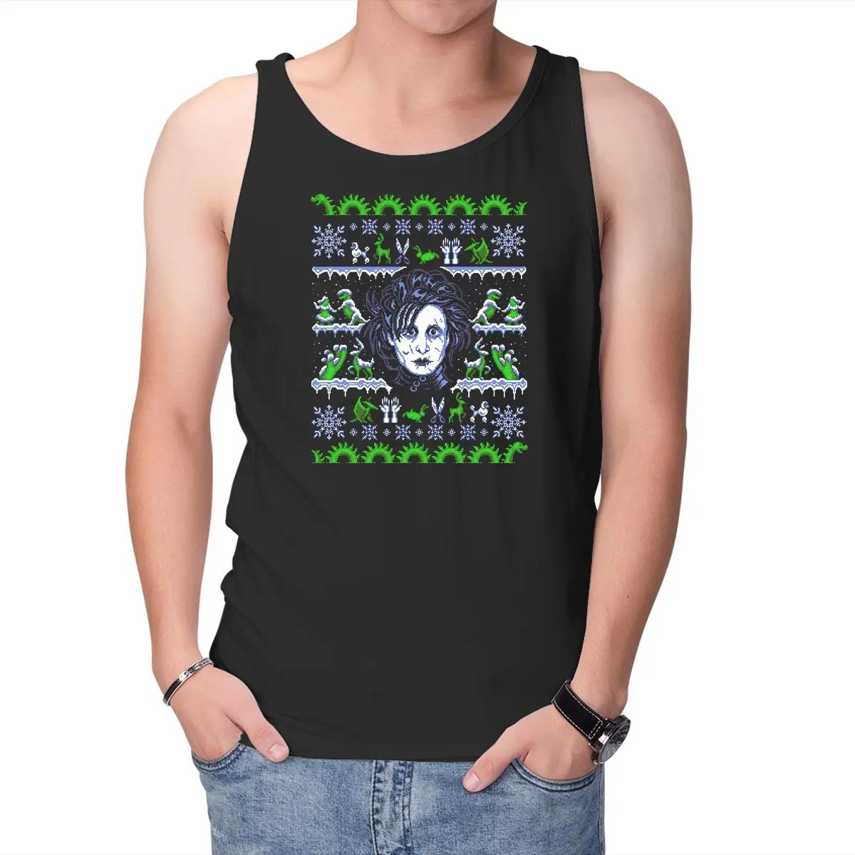 Мужское нижнее белье 2021 хлопковая повседневная майка для рук Эдварда X Mas