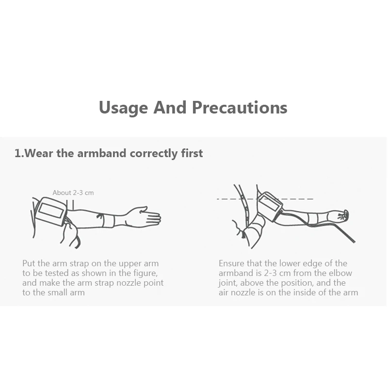 Умный Ручной Автоматический монитор артериального давления измерение домашний |
