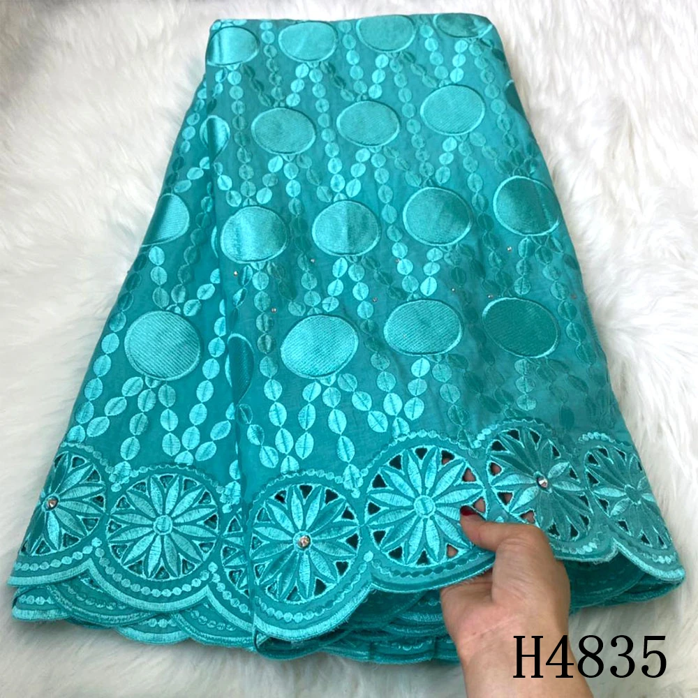 

Swiss Voile Lace In Switzerland Brode Autriche Coton 2021 Dubai Senegal Fabric High Quality Embroidery Cotton Lace Fabric F4835