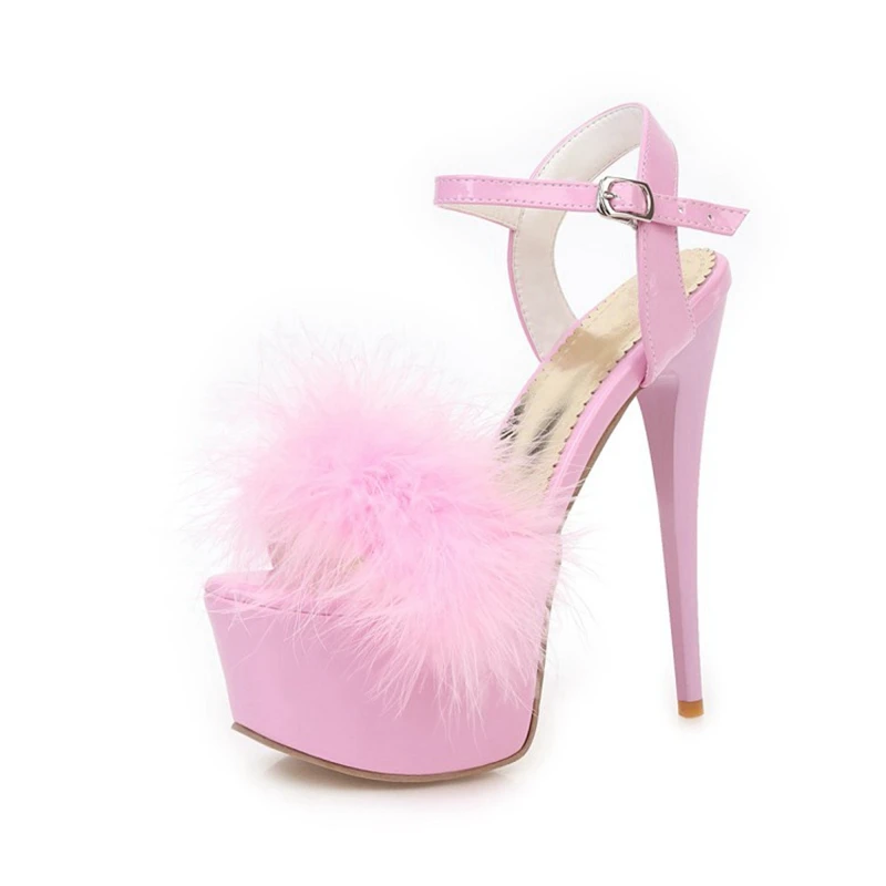 2020 женские босоножки на высоком каблуке 16 см сексуальная обувь для стриптиза