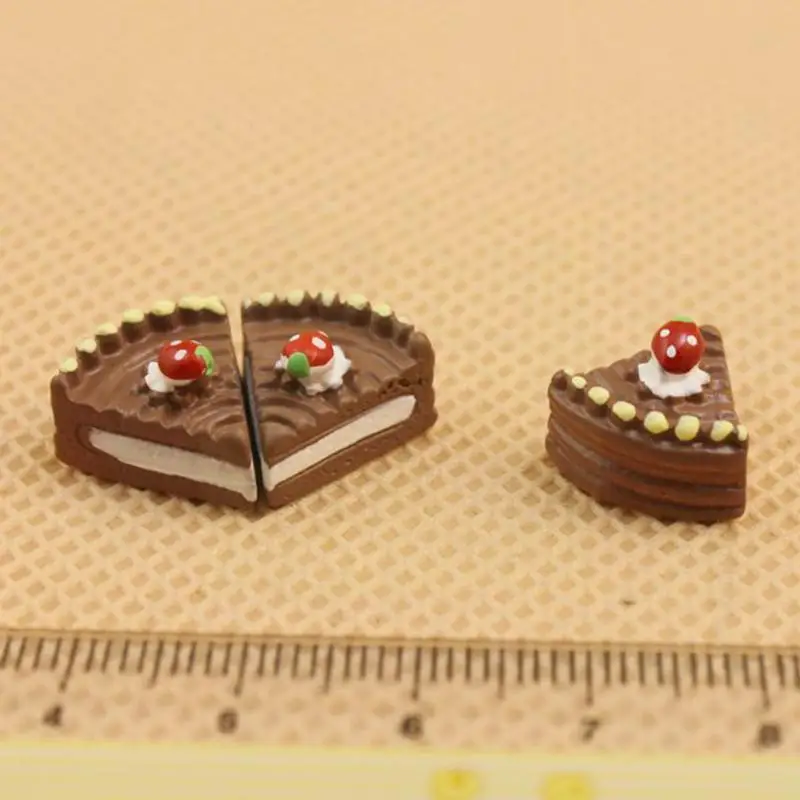 

Модель мини-торта Dongzhur 8 шт./компл., имитация тортов, мини-закуска 1:12, мини-игрушки, кукольный домик, декоративные игрушки, аксессуары, еда C1U3