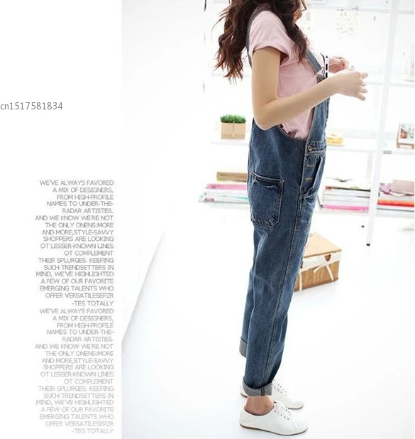Новинка Весна 2023 женские мешковатые джинсы длинные сарафаны комбинезон