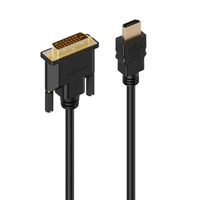 hdmi compatible to dvi d adapter video male to dvi male to dvi cable 1080p high resolution lcd and led monitors