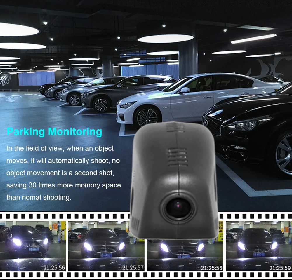 Jabriel 1080P Автомобильная камера Скрытая Wifi Даш-камера 24 часа Автомобильный видеорегистратор для vw Passat b7 b8 Volkswagen golf 6 7 Sportsvan CC tiguan tharu