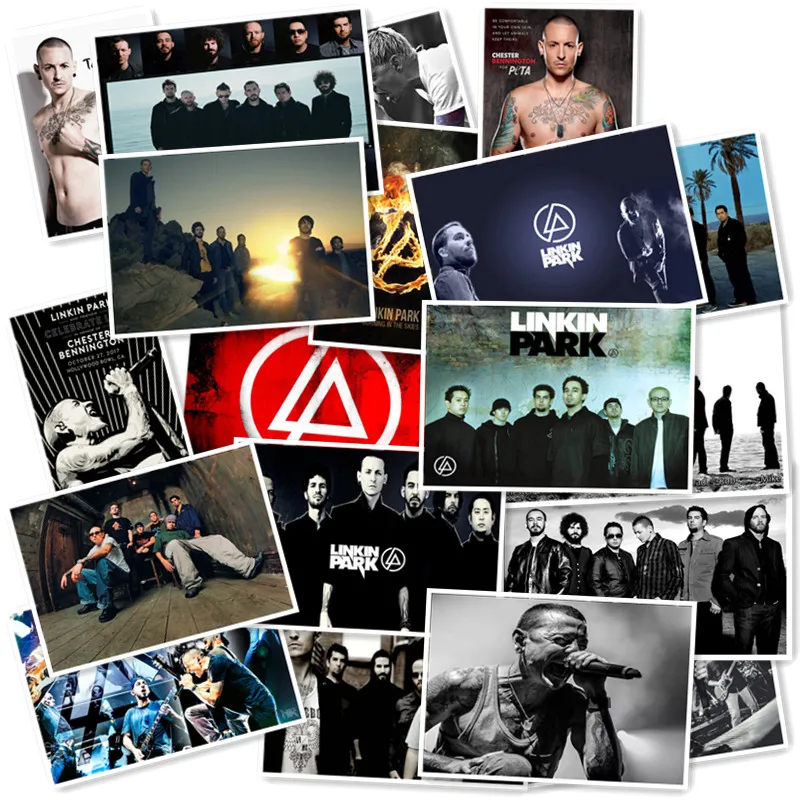 Linkin Park Классическая серия стикер 20/шт ПВХ искусство ремесла Коллекция подарок стены дизайн стикер граффити