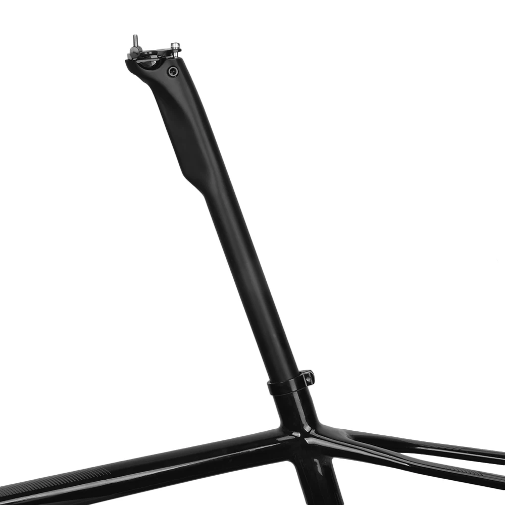 Без логотипа UD матовое черное углеродное волокно дорога/горный велосипед