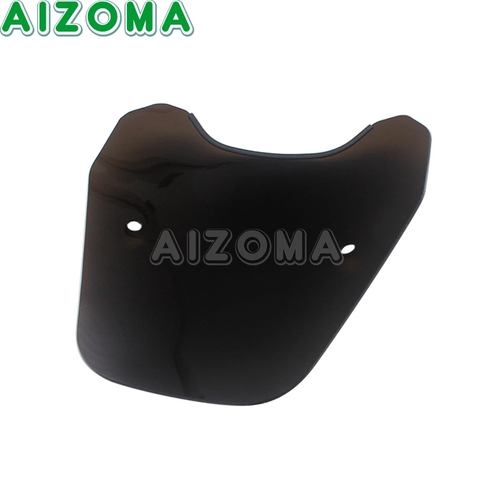 

For Harley BMW Cafe Racer Suzuki Honda 7/8'' & 1'' Handlebar Motorcycle Smoke Windshield WindScreen Wind Deflector Protector